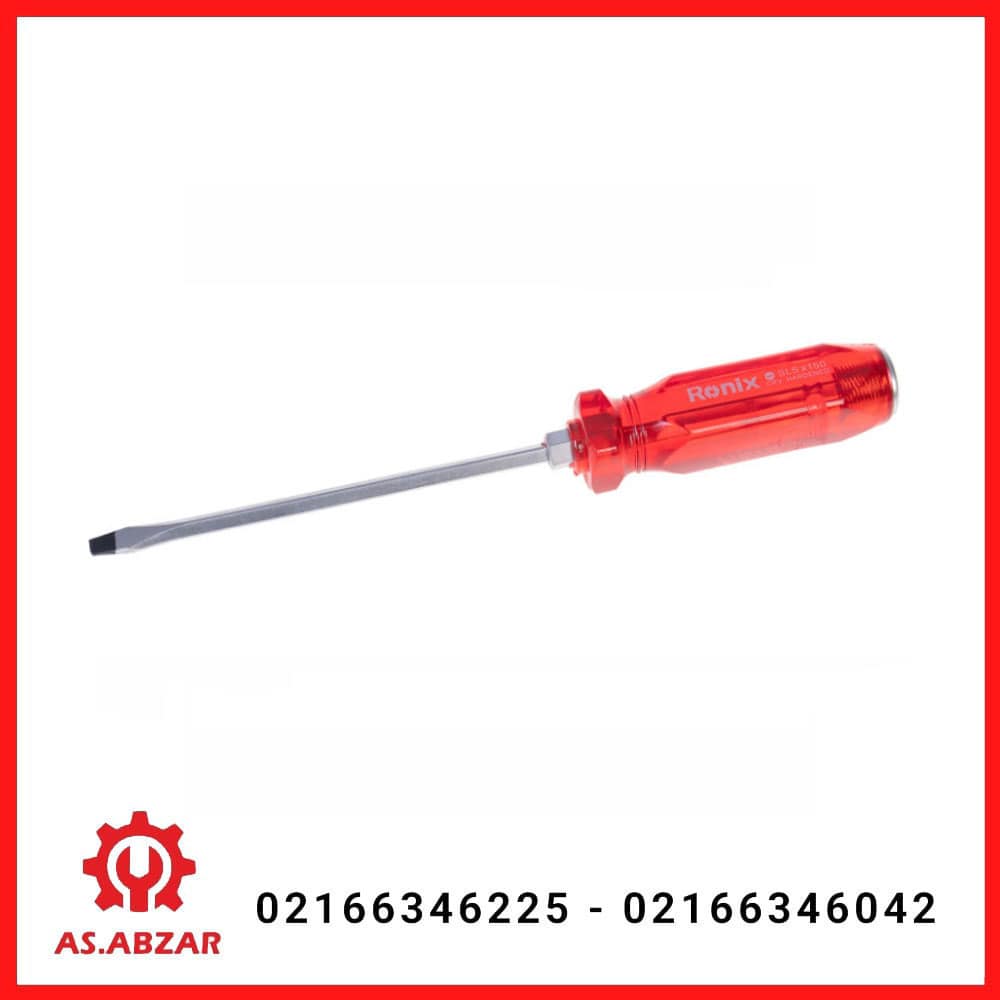 پیچ گوشتی ضربه خور 150*6 رونیکس مدل 2962