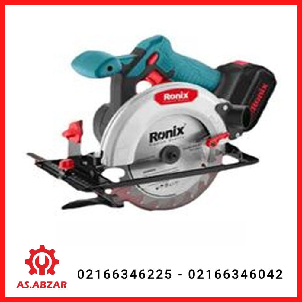 اره گردبر شارژی 20 ولت رونیکس مدل 8609