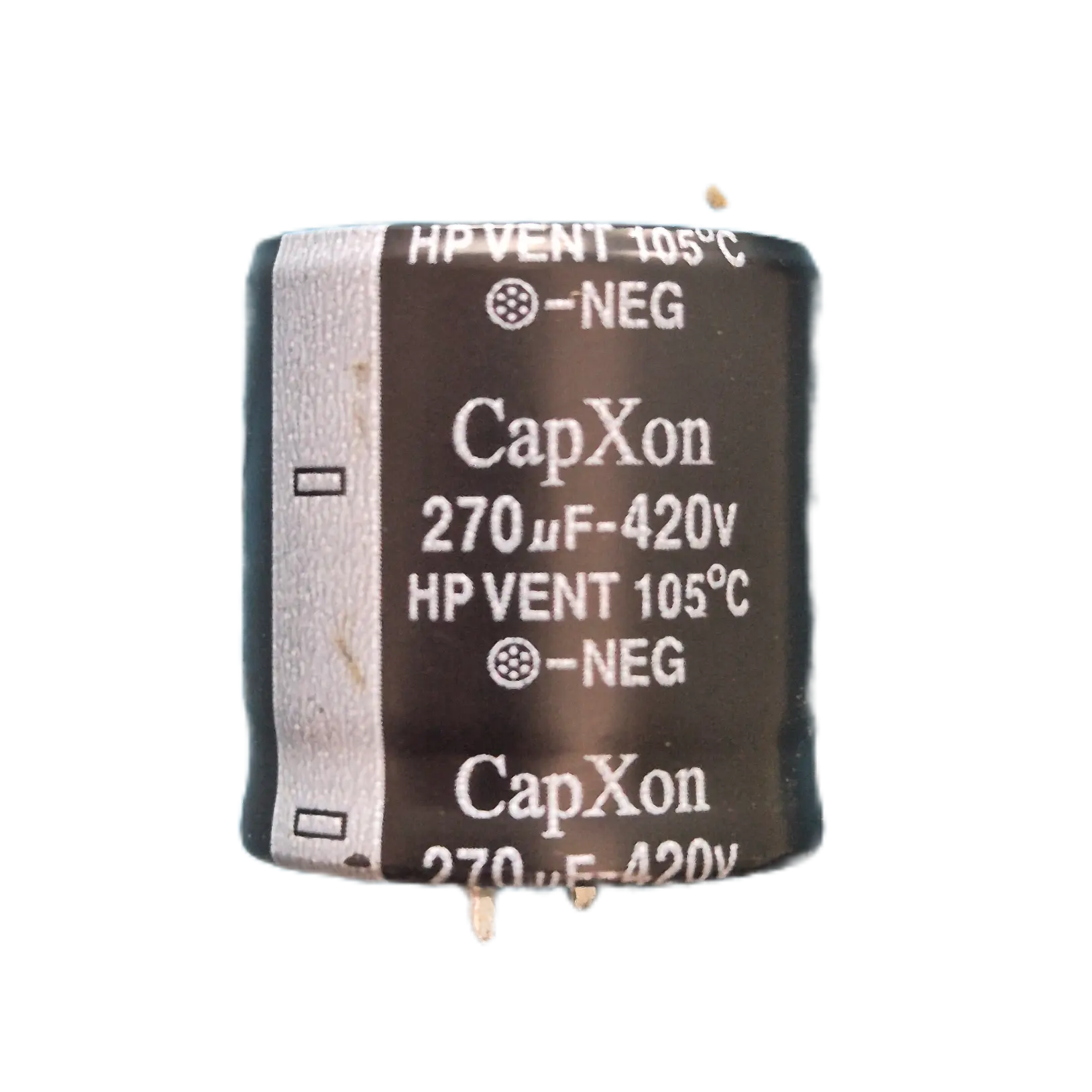 خازن الکترولیتی CapXon 270uF 420V اورجینال استوک