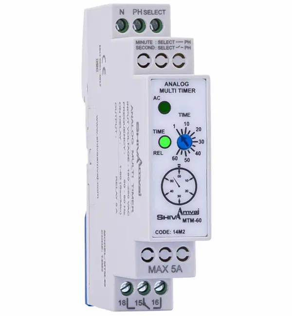 تایمر آنالوگ سری M شیوا امواج MTM-60 / 14M2 مولتی تایمر