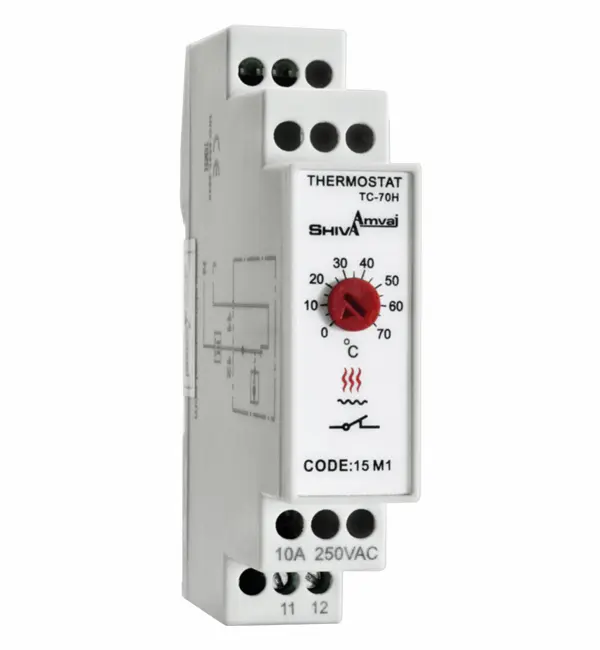 ترموستات تابلویی گرمایشی شیواامواج TC-70H / 15M1 — تصویر ۲