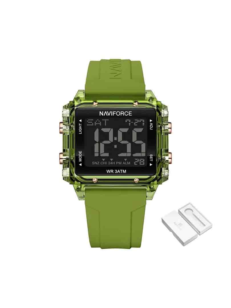 ساعت مچی دیجیتالی زنانه نیوی فورس Naviforce NF 7101 GN/GN
