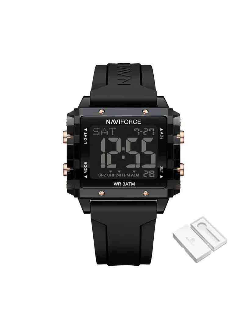 ساعت مچی دیجیتالی زنانه نیوی فورس Naviforce NF 7101 B/B