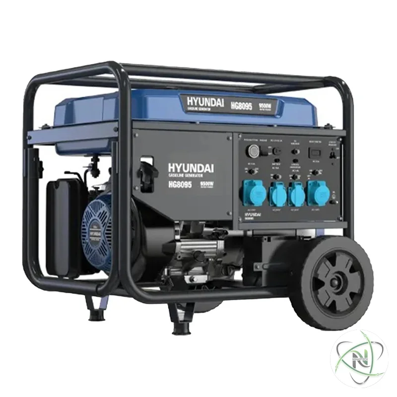موتور برق بنزینی هیوندای 9.5 کیلووات مدل HG-8095 + با 12 ماه گارانتی
