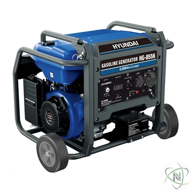 موتور برق هیوندای 6.5 کیلو وات مدل HG-8556PRO + با 12 ماه گارانتی