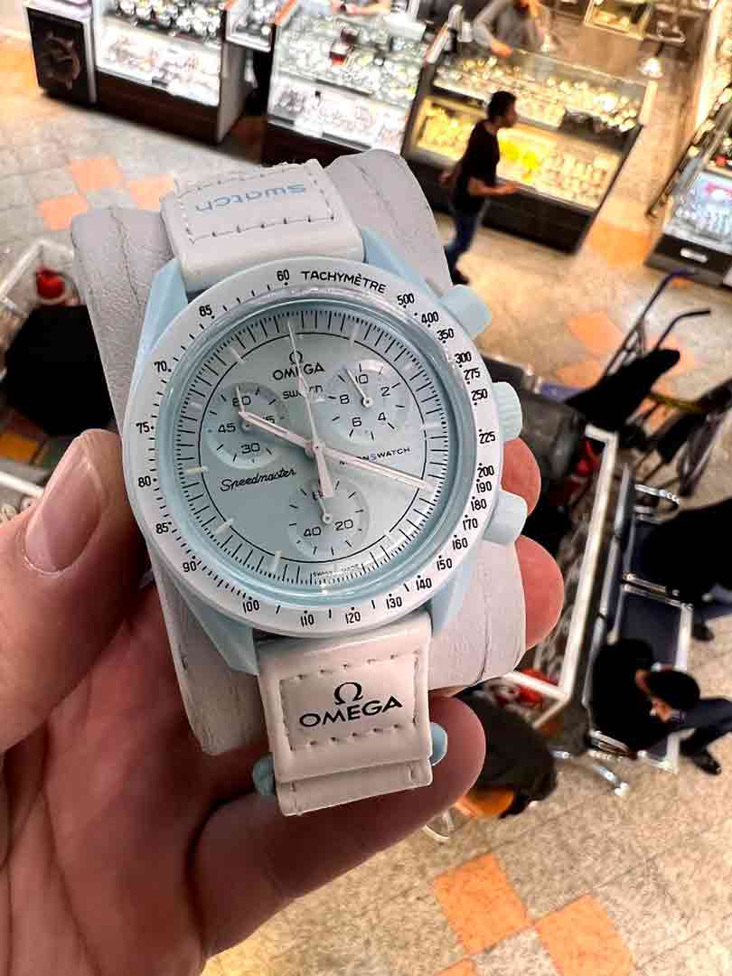 ساعت مچی امگاسواچ مدل اورانوس OMEGA SWATCH Mission To Uranus 2024
