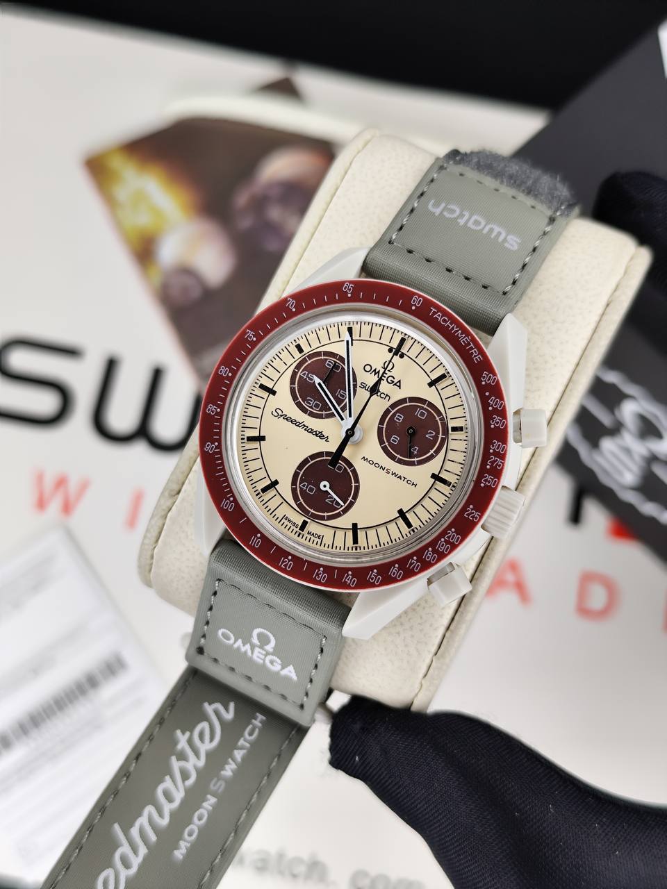 ساعت مچی امگا سواچ مدل مأموریت به پلوتون OmegaSwatch Mission To Pluto 2024