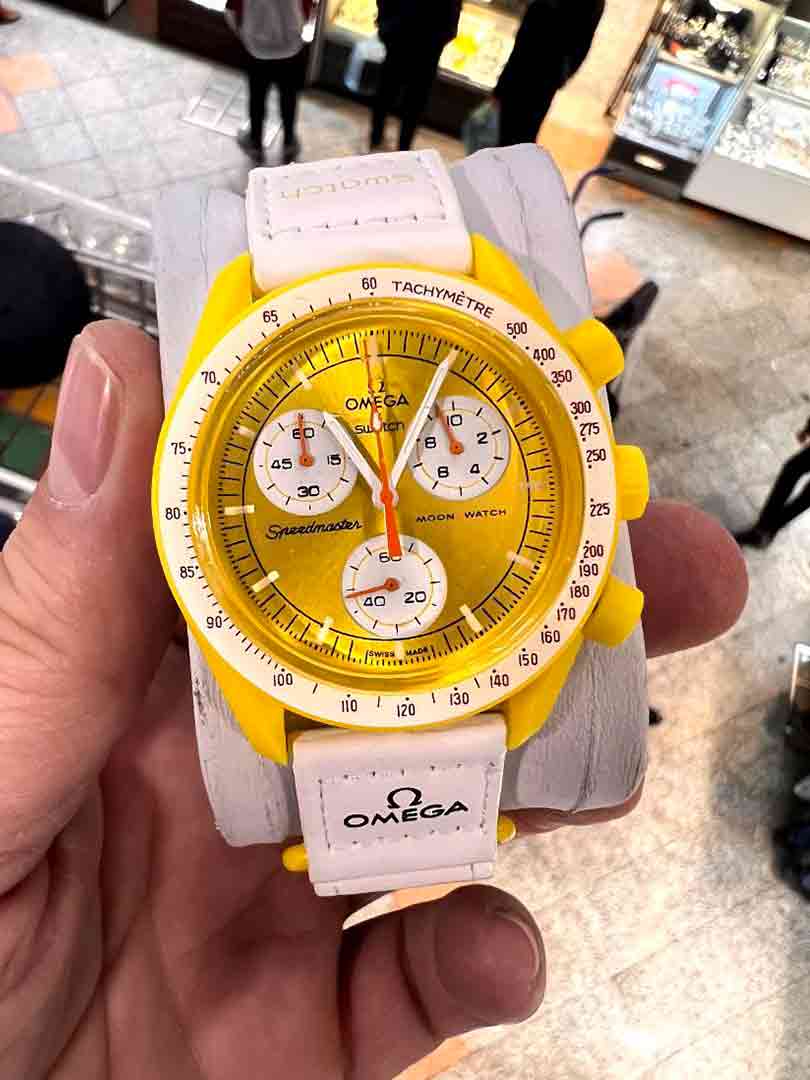 ساعت مچی امگا سواچ مدل مأموریت به خورشید OmegaSwatch Mission to the Sun 2024 — تصویر ۲