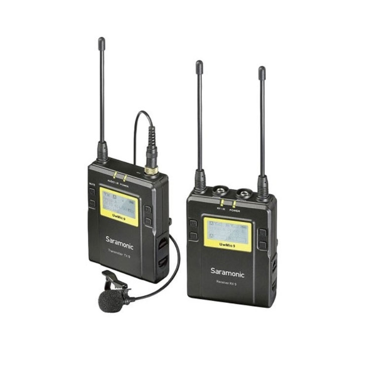 میکروفن بی سیم سارامونیک Saramonic UwMic9 Kit 1 wireless kit — تصویر ۲