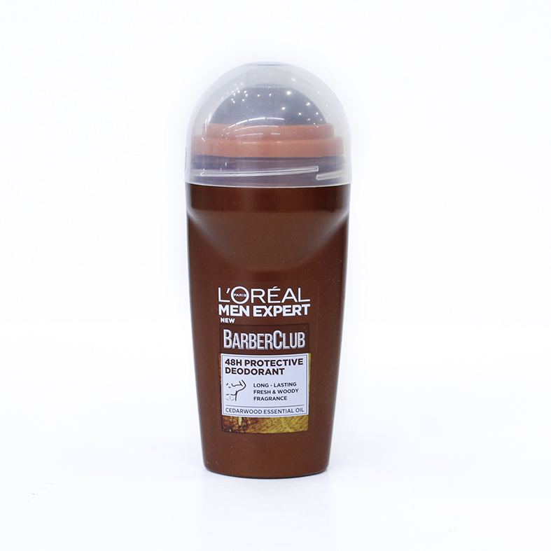 مام رول لورال(فرانسه اورجینال)مدل باربر کلاب LOreal Barber Club حجم 50 میلی لیتر