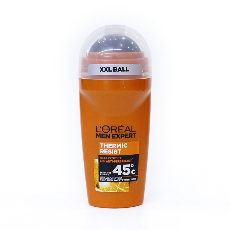 مام رول ضد تعریق لورال (فرانسه اورجینال)مدل loreal men expert thermic resist حجم ۵۰ میل