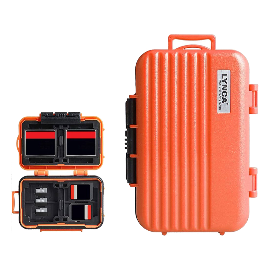 کیف نگهدارنده مموری کارت لینکا LYNCA KH-6 Orange