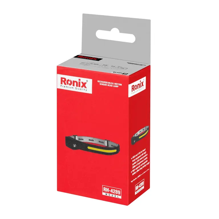 چراغ پیشانی دو کاره 350 لومن رونیکس مدل RH-4289 — تصویر ۸
