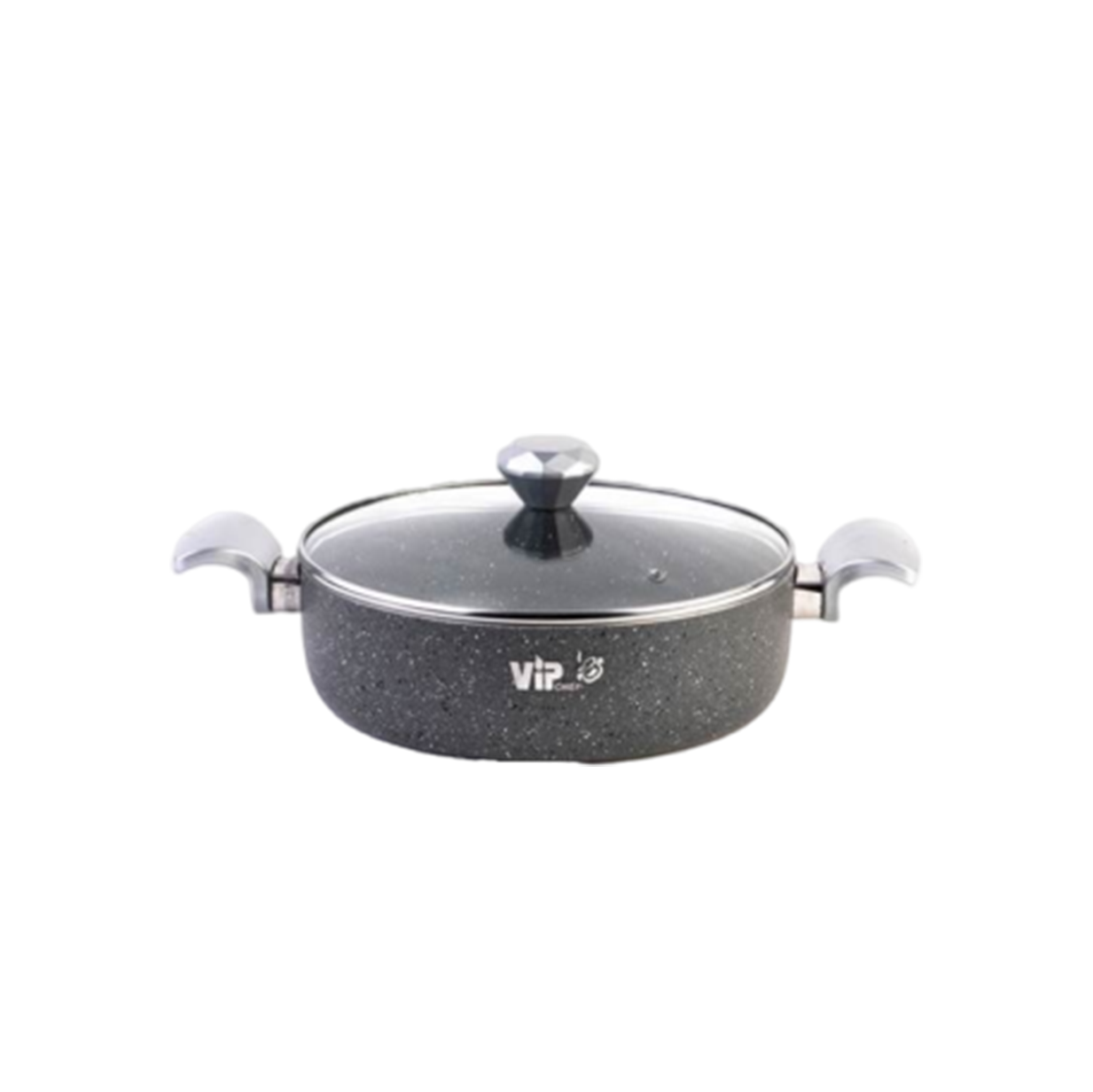 ماهیتابه تک دورو گرانیت vip مدل روناک سایز 28