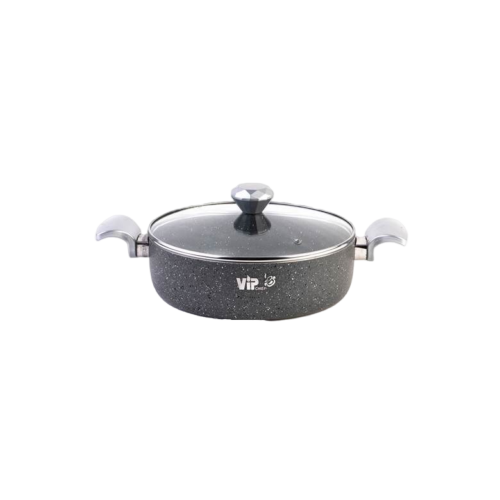 ماهیتابه تک دورو گرانیت vip مدل روناک سایز 26