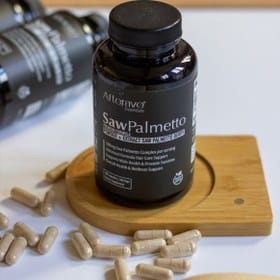 مکمل ضد ریزش مو سائوپالمتو افترایو آمریکایی 100 عددی اصل | saw palmetto afterave 100 capsules — تصویر ۴
