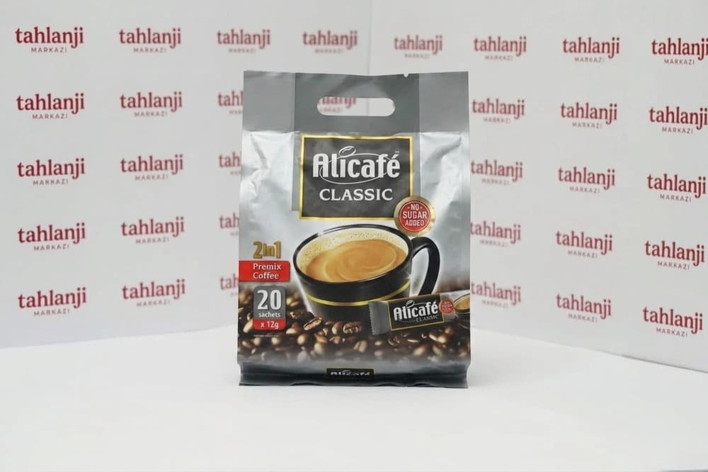 کافی میکس رژیمی علی کافه 2در1 Alicafe Premix | تعداد 20عددی اصل مالزی