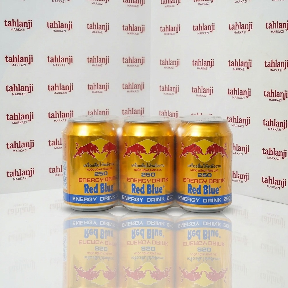 نوشیدنی انرژی زا ردبول RED BULL طلایی حجم ۲۵۰ میلی لیتر بسته 6 عددی