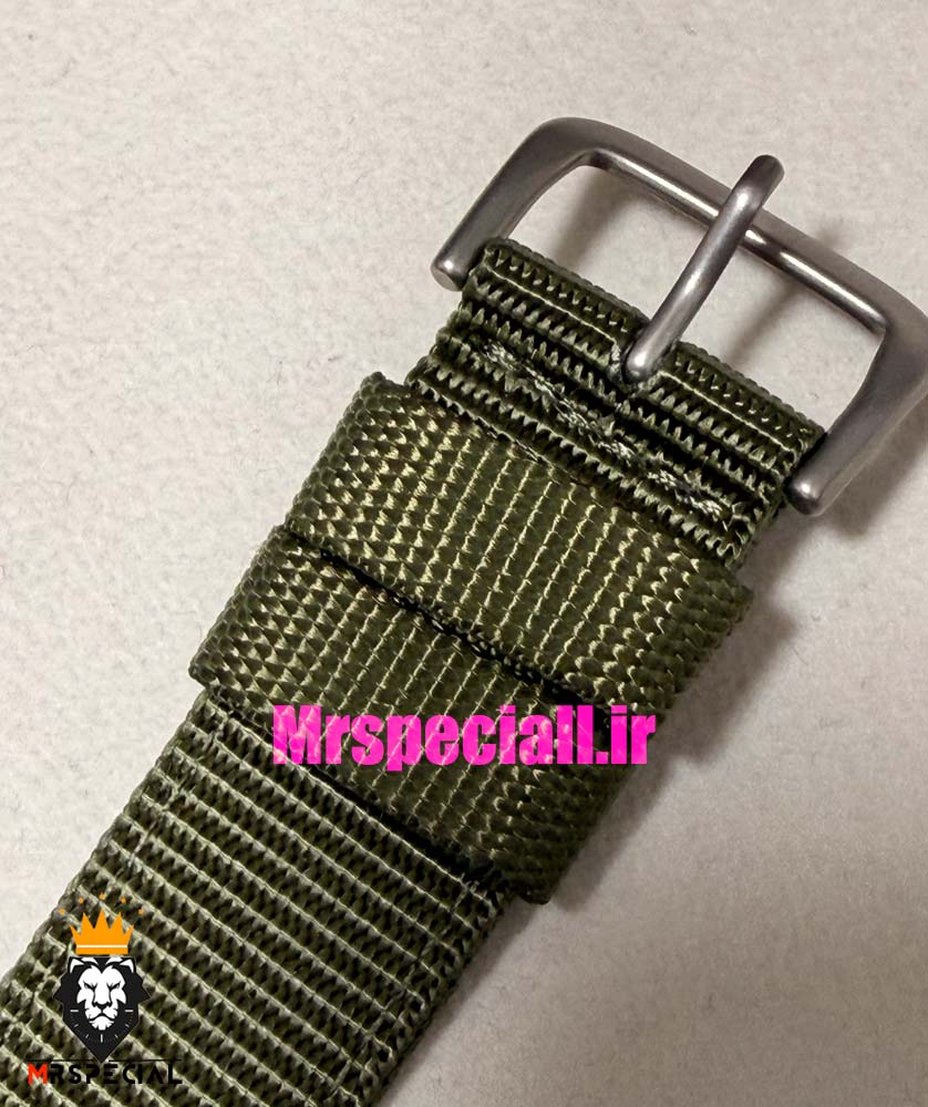 ساعت سیکو 5 مردانه اتوماتیک بند ناتو سبز صفحه سبز 021525 SEIKO — تصویر ۶