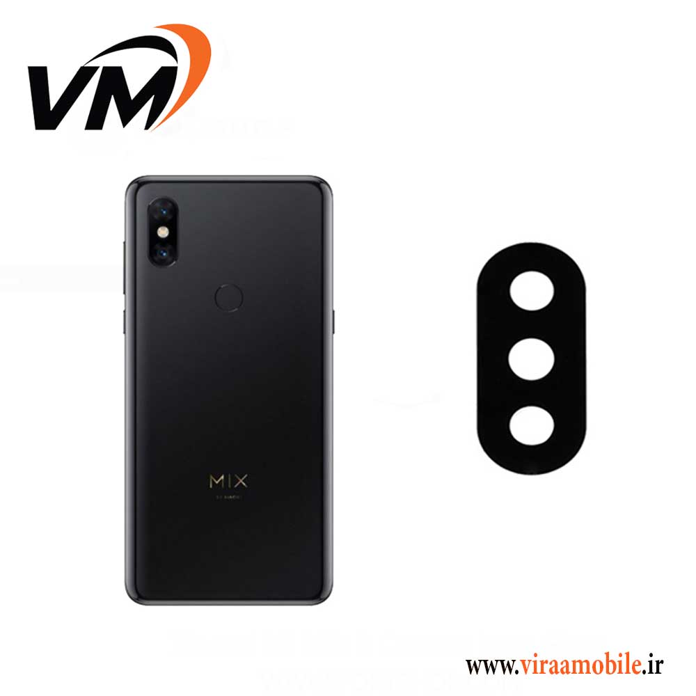 شیشه دوربین اصلی شیائومی Xiaomi Mi MiX 3