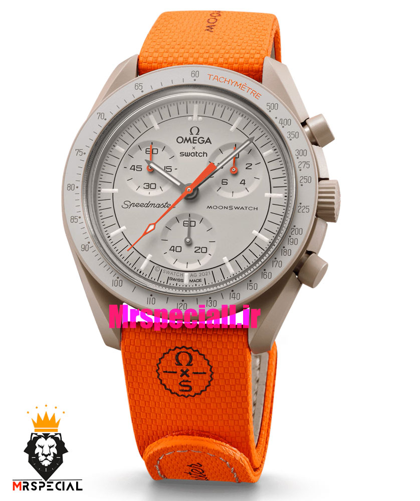 ساعت امگا سواچ اسپید مستر کرنوگراف نارنجی 021504 MOONSWATCH Orange