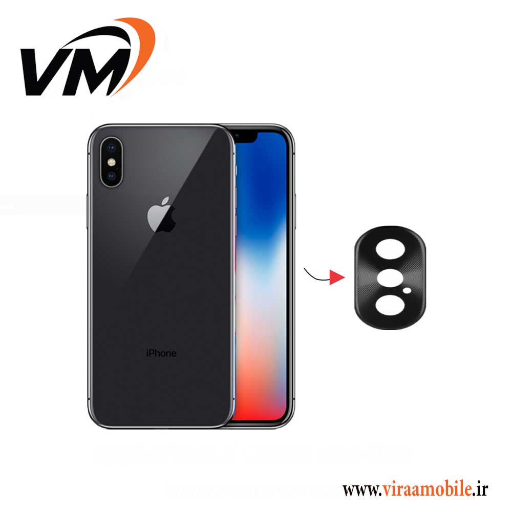 شیشه دوربین اصلی آیفون iPhone X