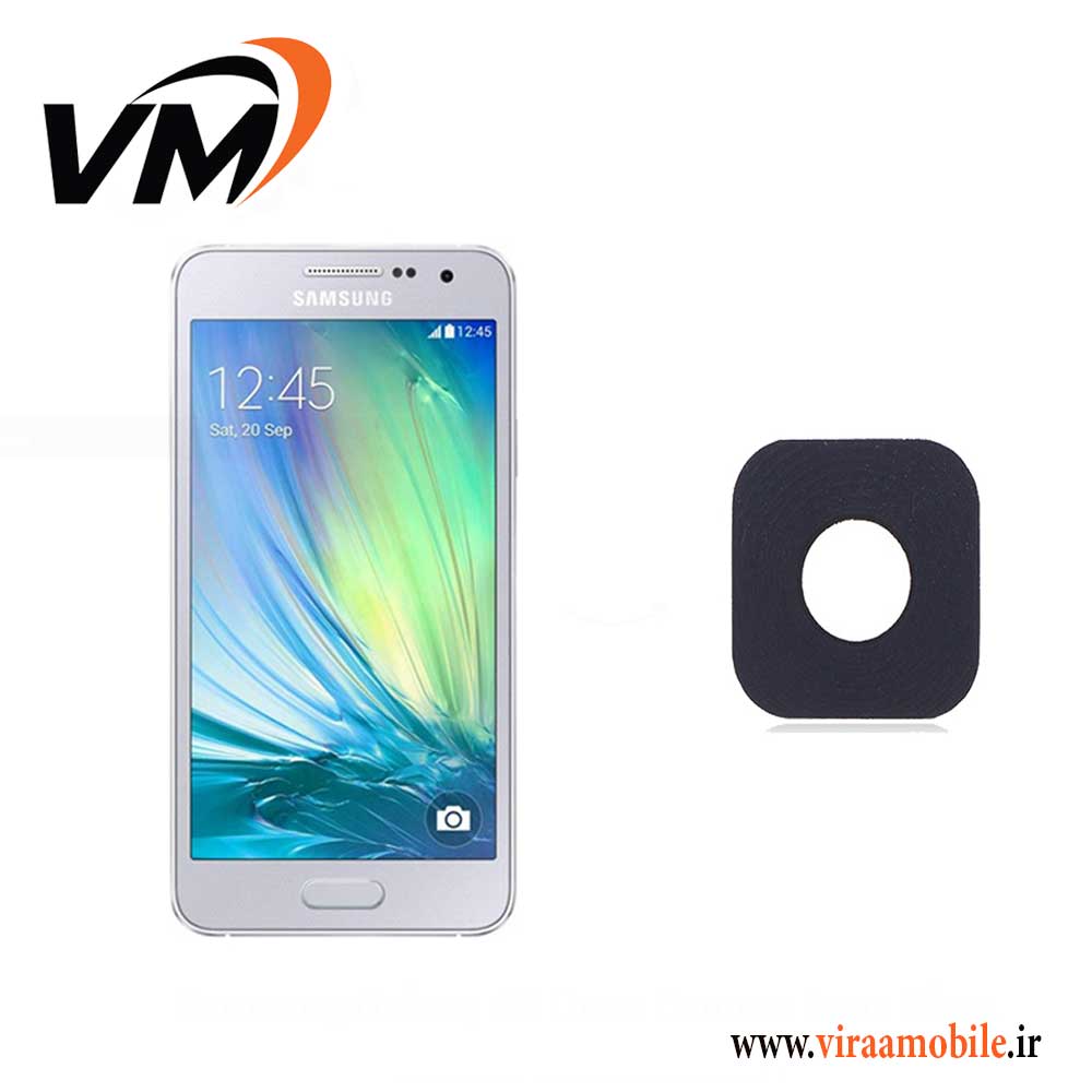 شیشه دوربین سامسونگ Galaxy A3 Dous