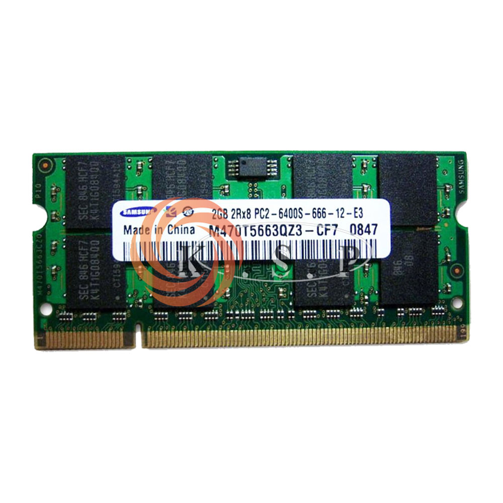 رم لپ تاپ (6400) Ram Samsung 2G DDR2