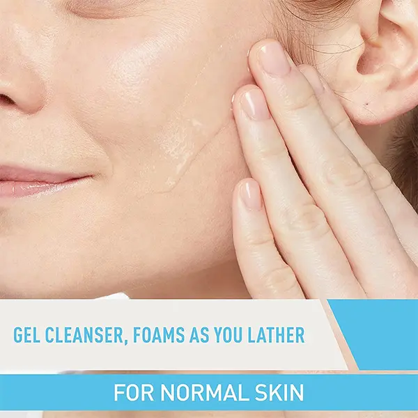 ژل شوینده پوست نرمال سالیسیلیک اسید سراوی آمریکایی Cerave Renewing Sa Cleanser 473Ml — تصویر ۳