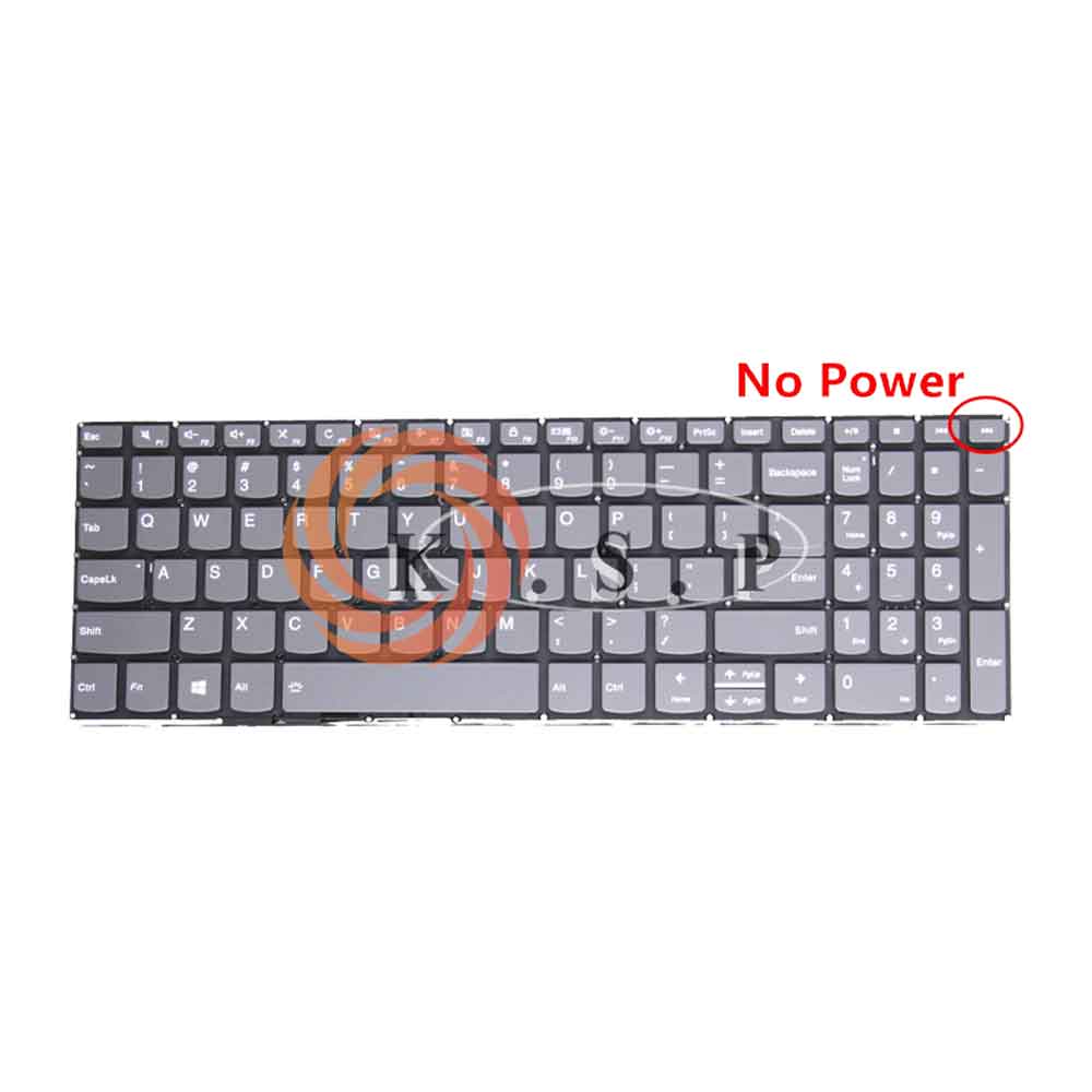 کیبورد لپ تاپ لنوو Keyboard Lenovo IdeaPad 320-15 بدون دکمه پاور