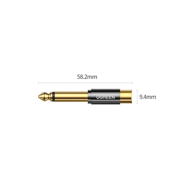 تبدیل جک 6.5 میلی‌ متری به RCA یوگرین مدل AV169 کد 80731 — تصویر ۶