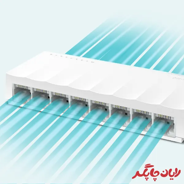 سوئیچ 8 پورت دسکتاپ 10/100تی پی لینک LS1008 — تصویر ۴