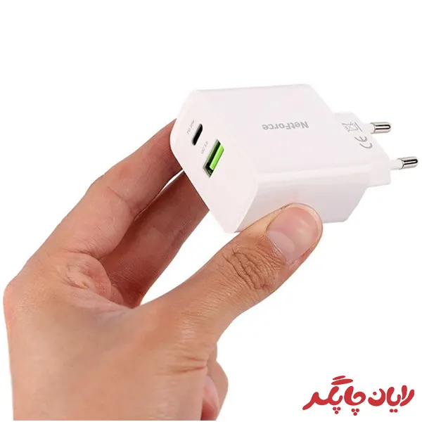 سری شارژر دو پورت نت فورس مدل NW-220 — تصویر ۵
