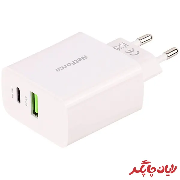 سری شارژر دو پورت نت فورس مدل NW-220 — تصویر ۳