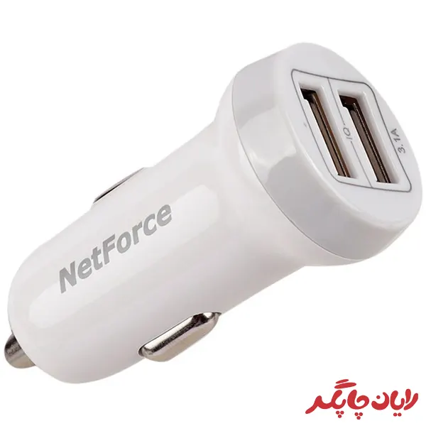 شارژر فندکی دو پورت نت فورس مدل NA-131 — تصویر ۲
