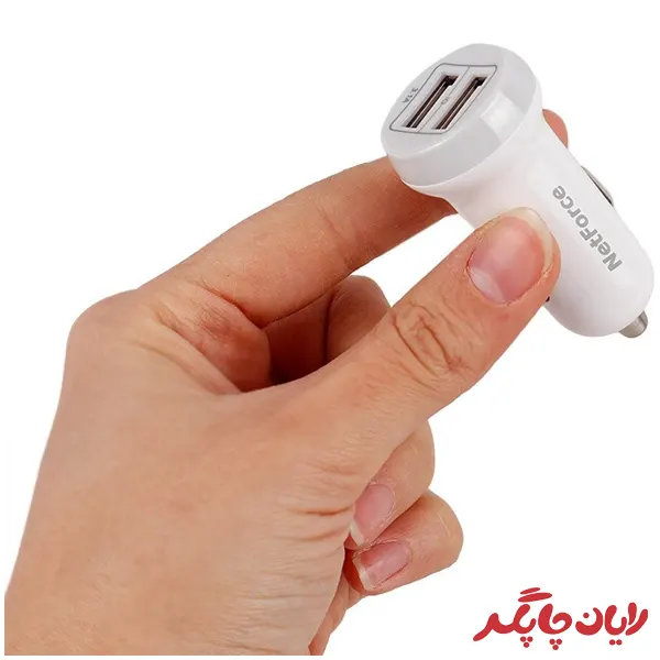 شارژر فندکی دو پورت نت فورس مدل NA-131 — تصویر ۴