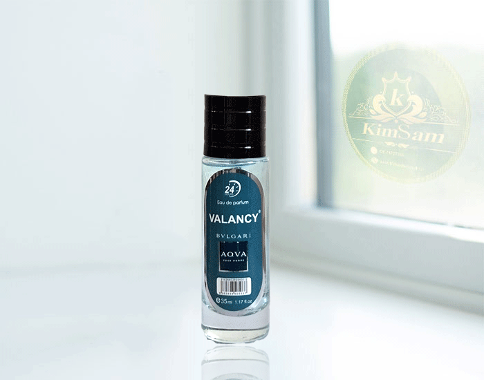 عطر ادکلن جیبی زنانه والانسی آکوا بولگاری مدل Bvlgari Aqva حجم 35 میلی لیتر