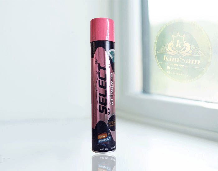 اسپری خوشبو کننده هوا ادکلنی سلکت ورساچ مدل VERSACE Bright crystalحجم 400 میلی لیتر