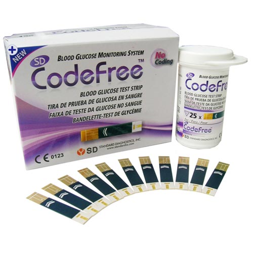 نوار تست قند خون کد فری Codefree — تصویر ۲