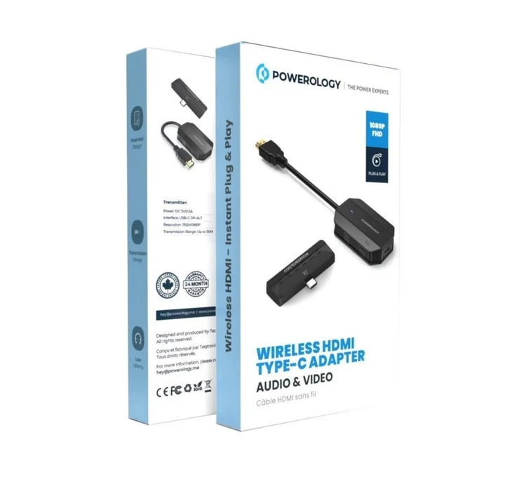 کابل تایپ سی به HDMI پاورولوژی مدل PHDMACBK — تصویر ۵