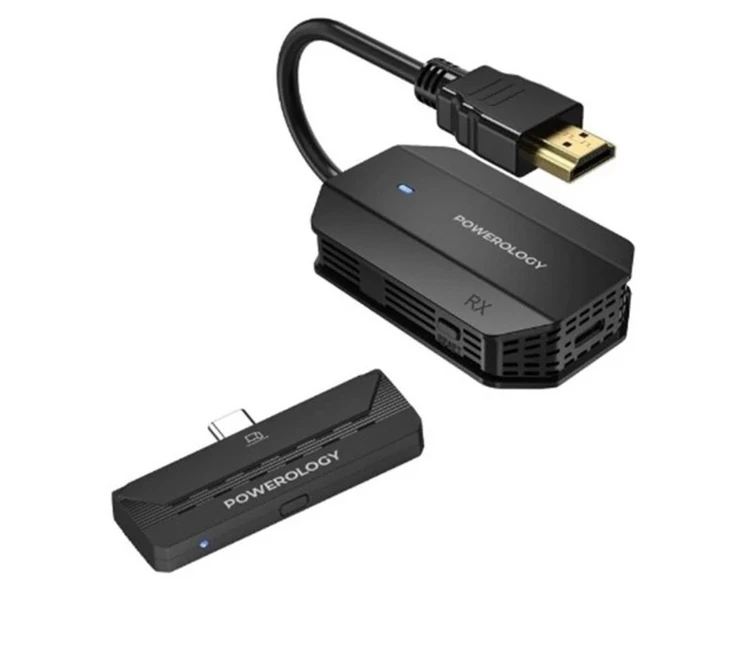 کابل تایپ سی به HDMI پاورولوژی مدل PHDMACBK — تصویر ۲