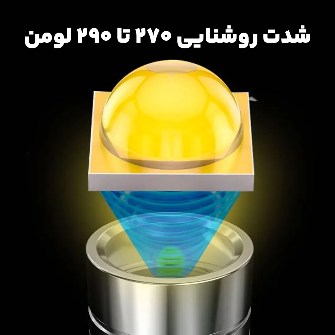 چراغ قوه پلیسی چند کاره مدل 520 — تصویر ۶