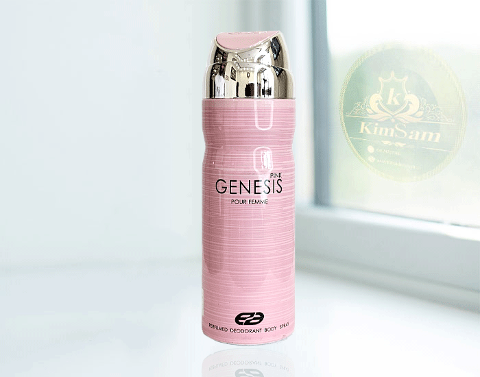 اسپری خوشبوکننده بدن زنانه امپر مدل Genesis Pink حجم 200 میل