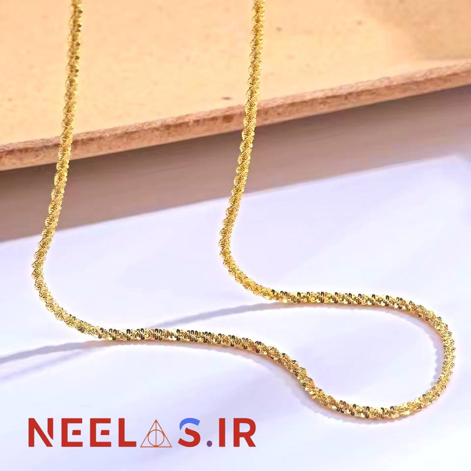 گردنبند استیل خاویاری — تصویر ۳