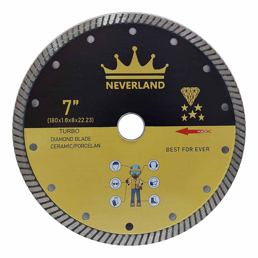 صفحه برش خشکه پرسلان نورلند (NEVERLAND) 180 میلی متر — تصویر ۲