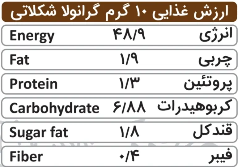 گرانولا شکلاتی وگان ویگر | حاوی فندق و نارگیل | بدون گلوتن — تصویر ۴