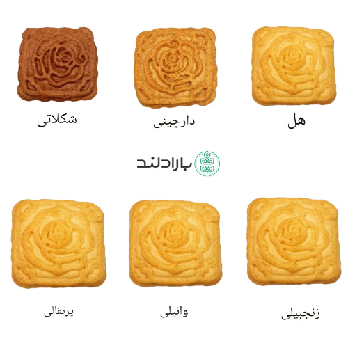 کوکی بدون گلوتن نیکونان – شش طعم — تصویر ۳