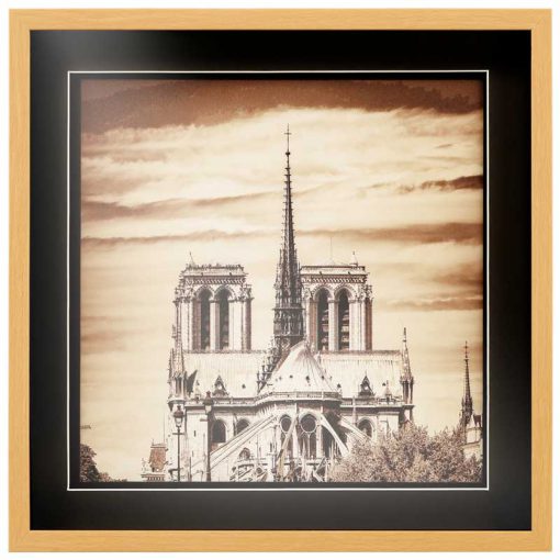 تابلو مدرن لوتوس مدل کلیسای نوتردام -NOTRE DAME CATHEDRAL-کد GW-99103-A