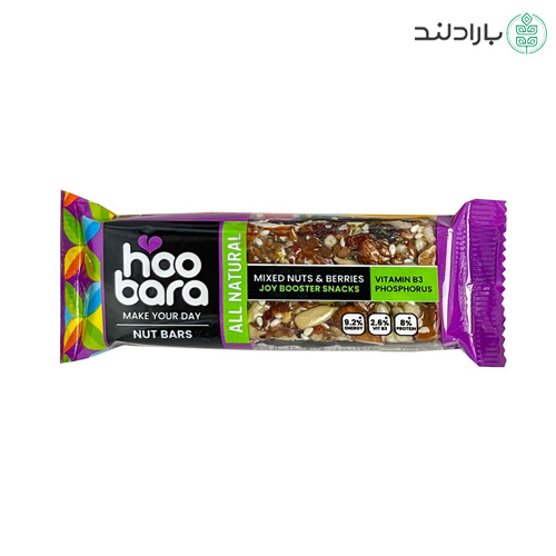 نات بار مخلوط آجیل و بری هوبارا – 35 گرم — تصویر ۲