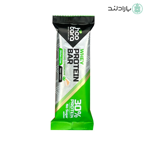 پروتئین بار با پروتئین وی پسته چیز کیک 50 گرم هوبارا